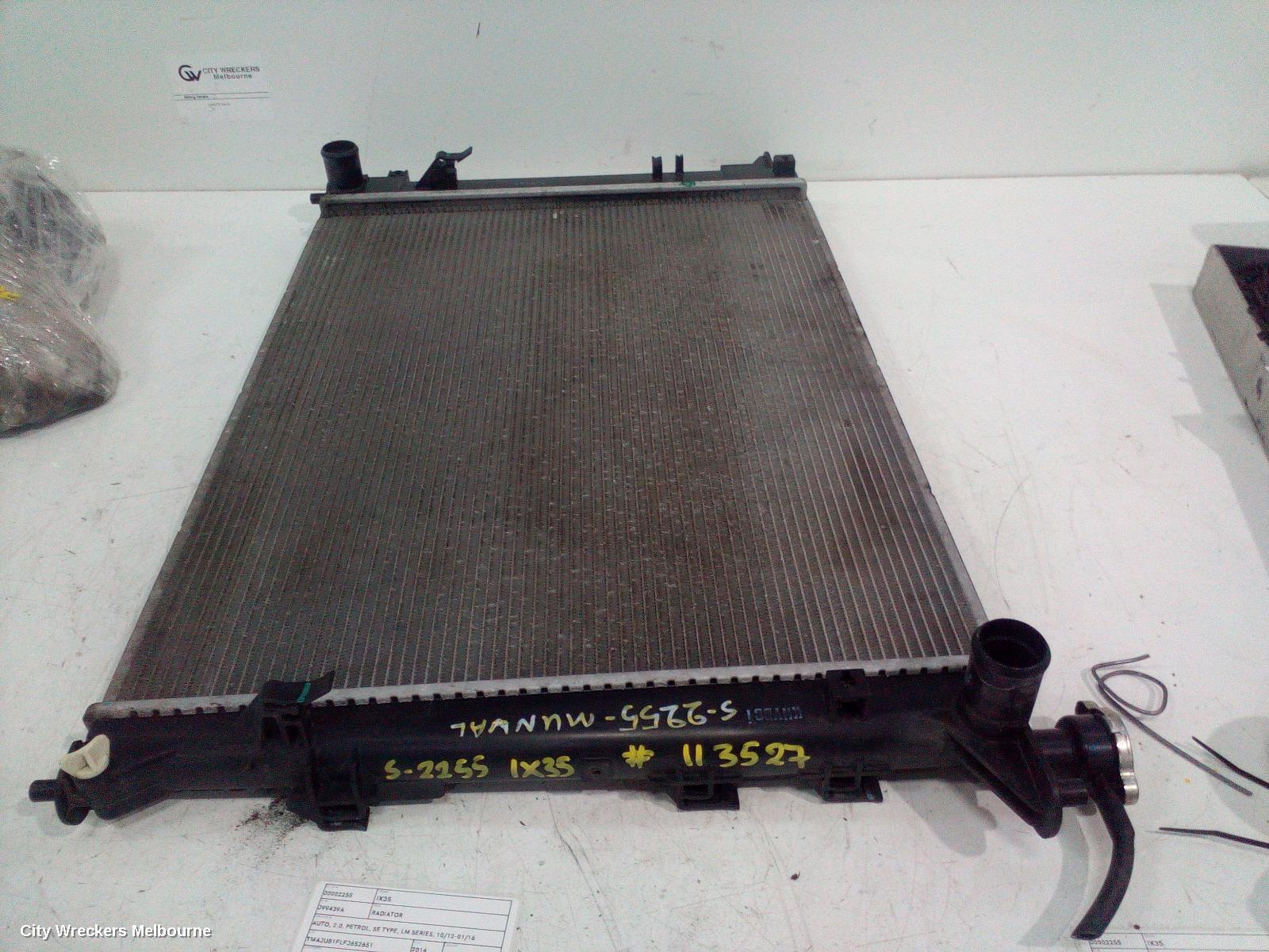 HYUNDAI IX35 2014 Radiator