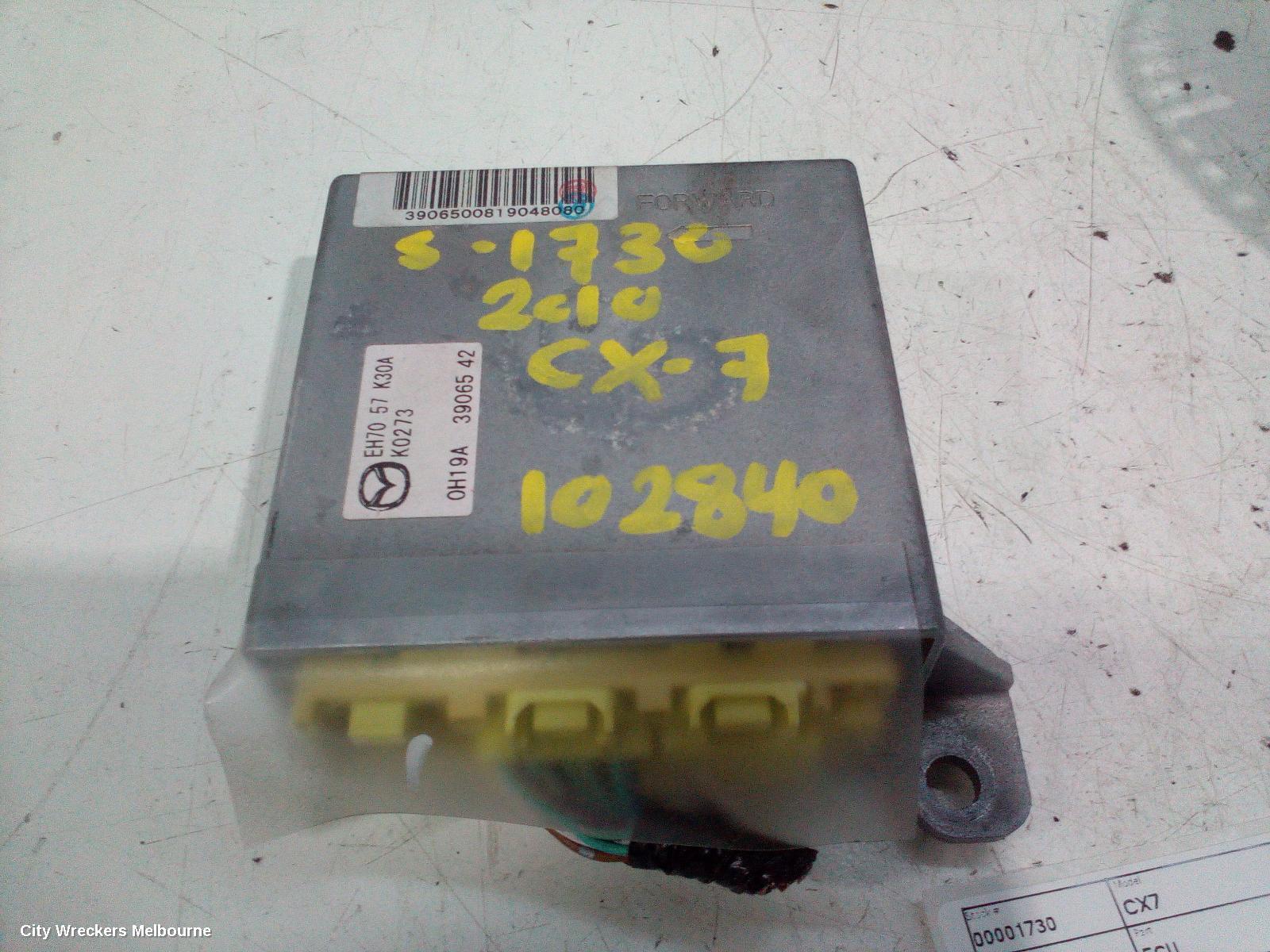 MAZDA CX7 2010 Ecu