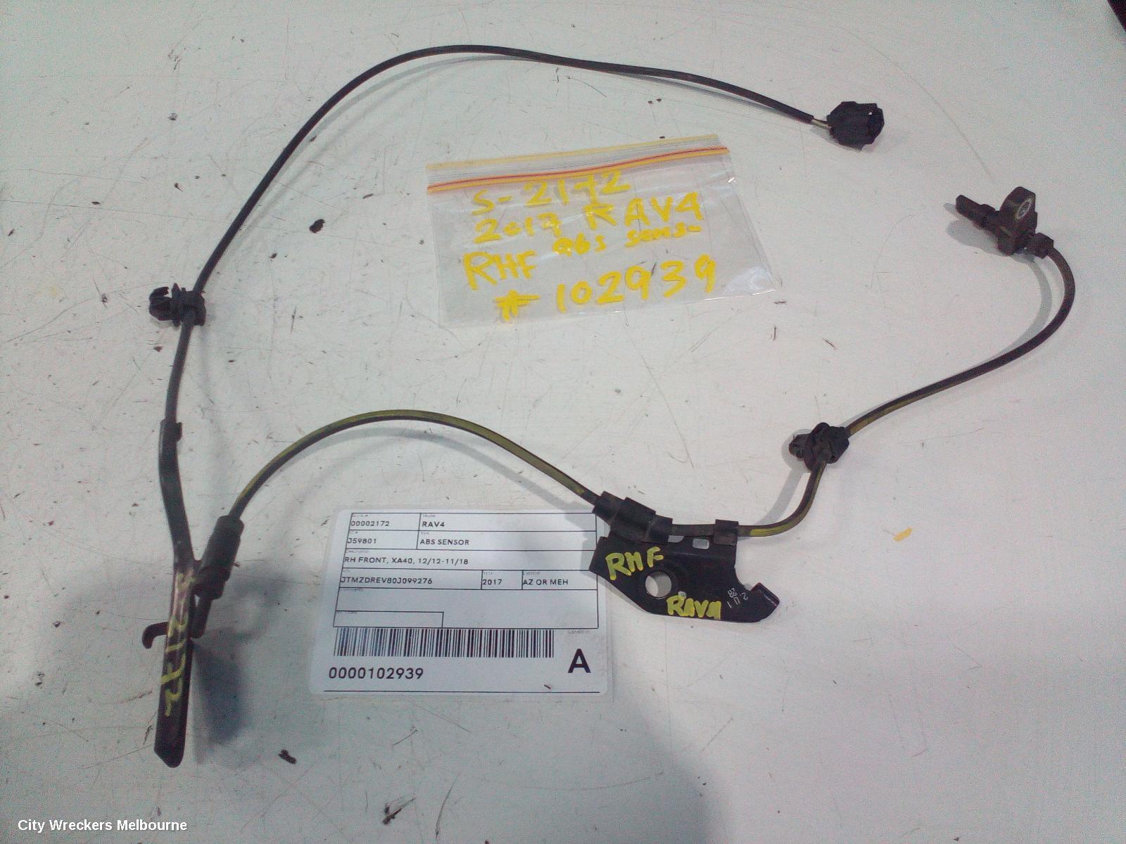 TOYOTA RAV4 2017 Abs Sensor