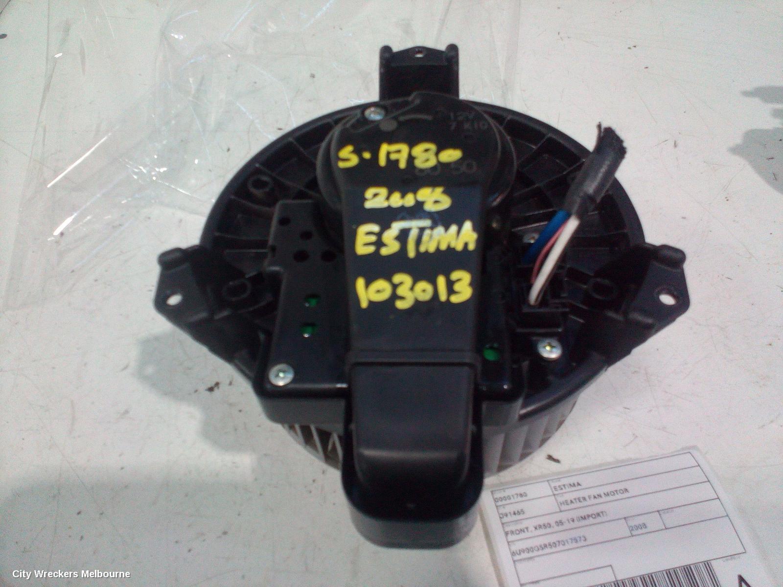 TOYOTA ESTIMA 2008 Heater Fan Motor