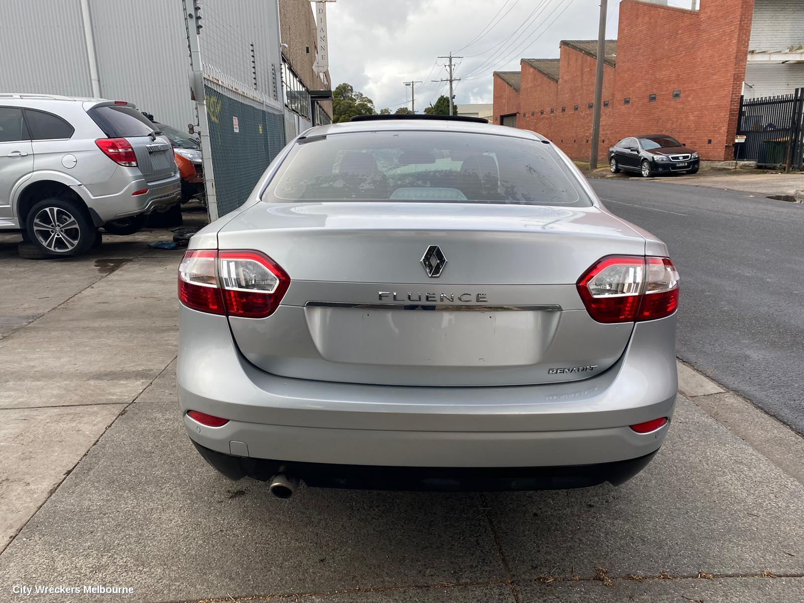 RENAULT FLUENCE 2013 Bootlid/Tailgate