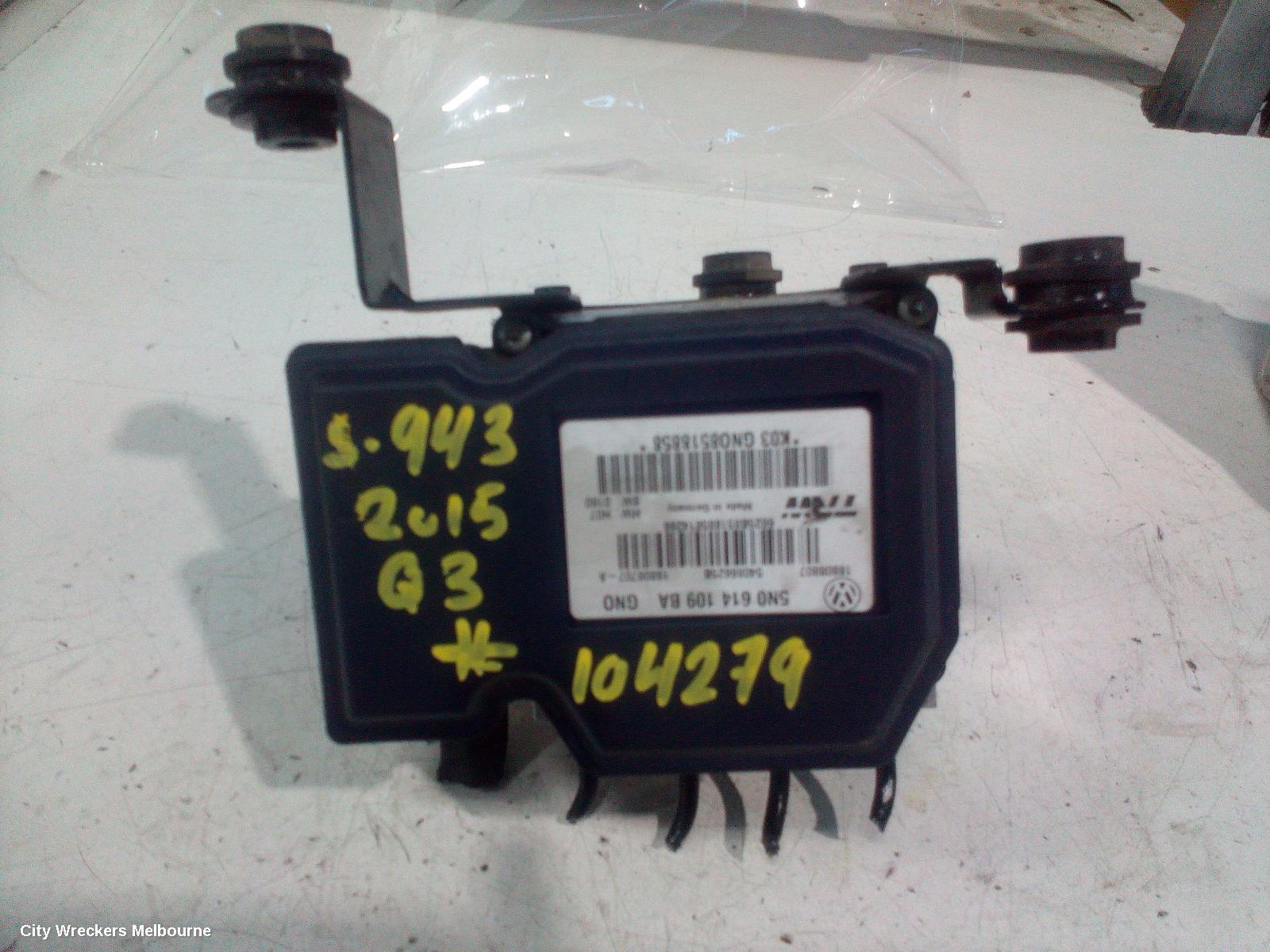 AUDI Q3 2015 Abs Pump/Modulator