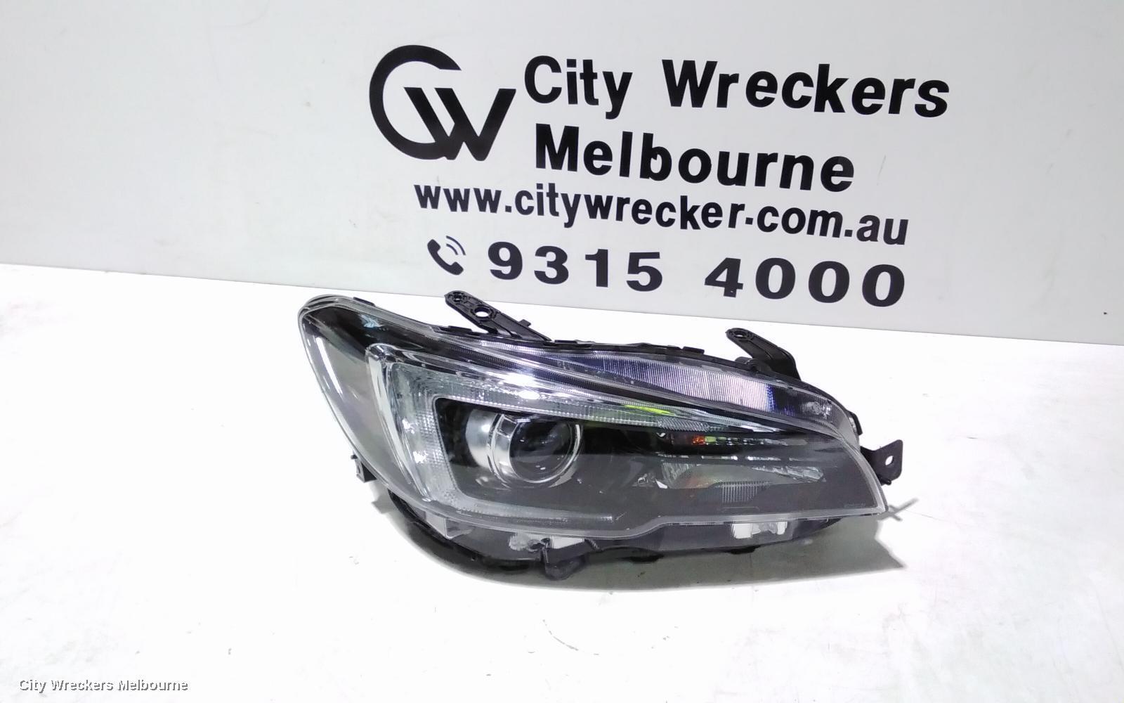 SUBARU WRX 2019 Right Headlamp