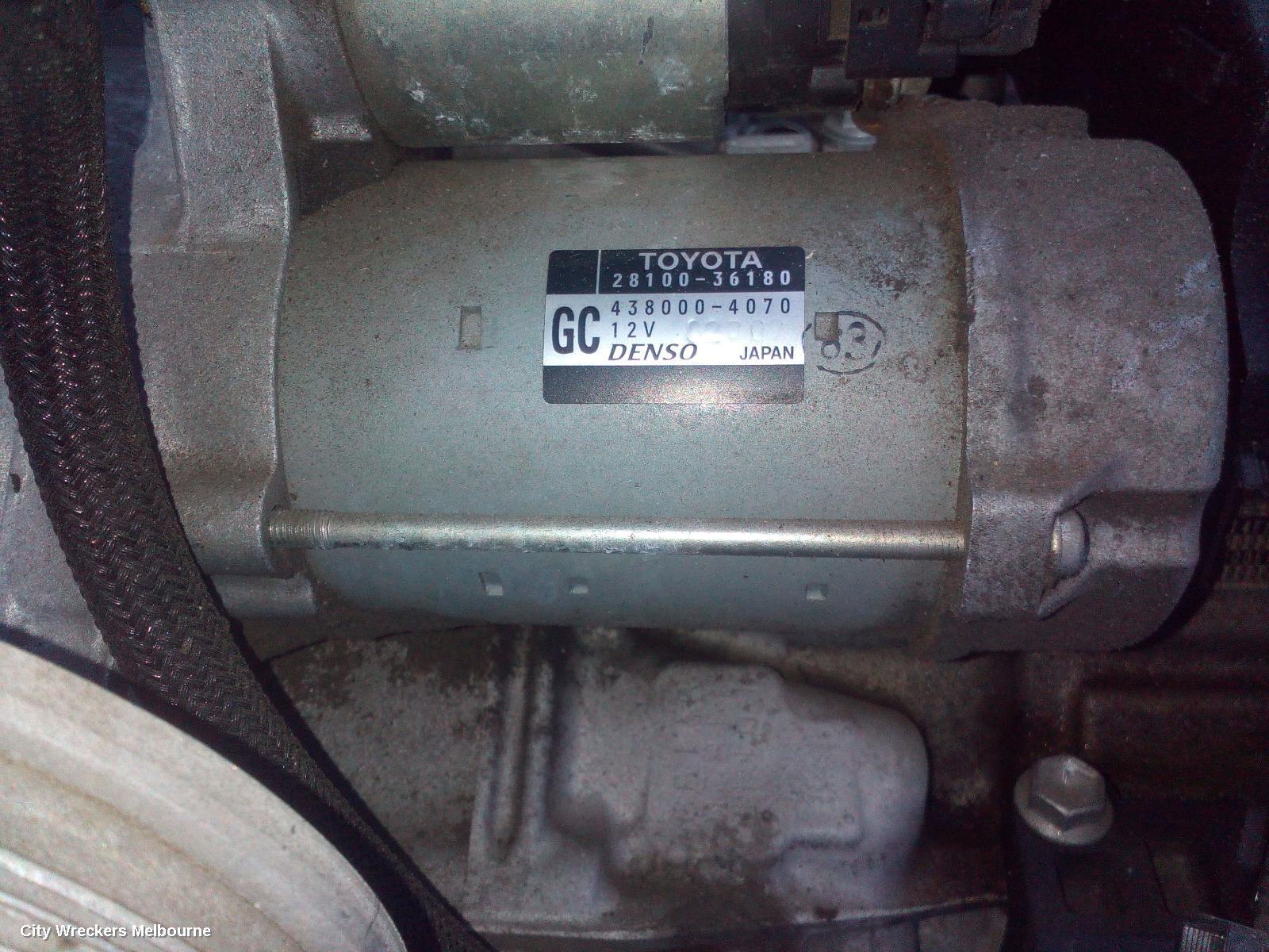 TOYOTA CAMRY 2018 Starter