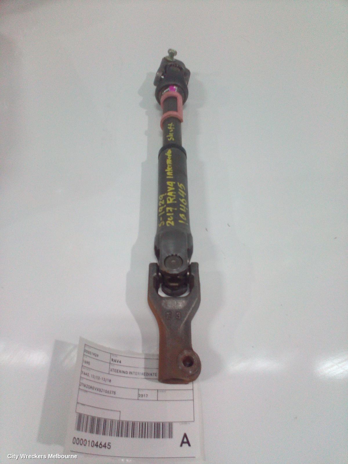 TOYOTA RAV4 2017 STEERING_INTERMEDIATE_SHAFT