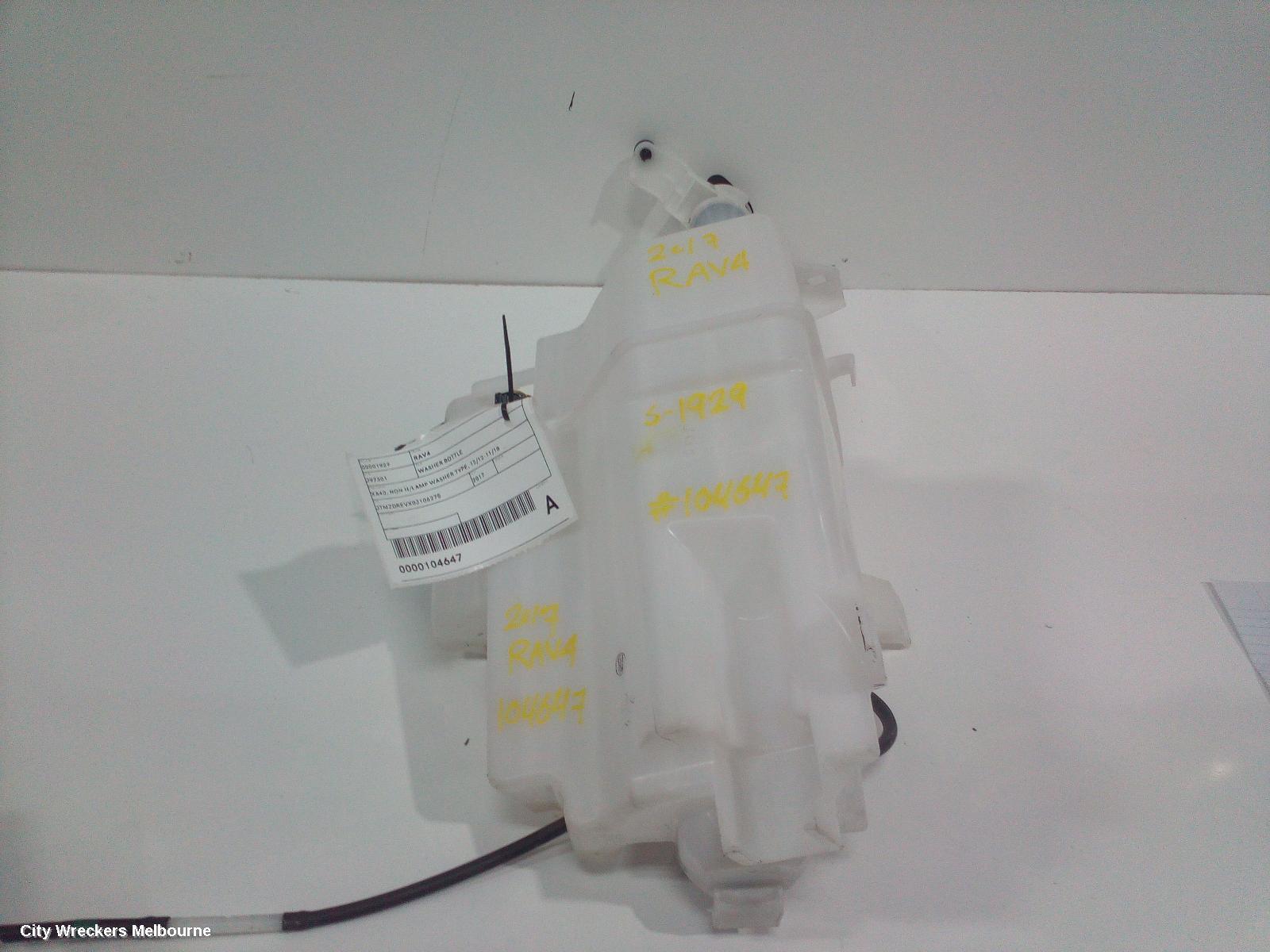 TOYOTA RAV4 2017 Washer Bottle