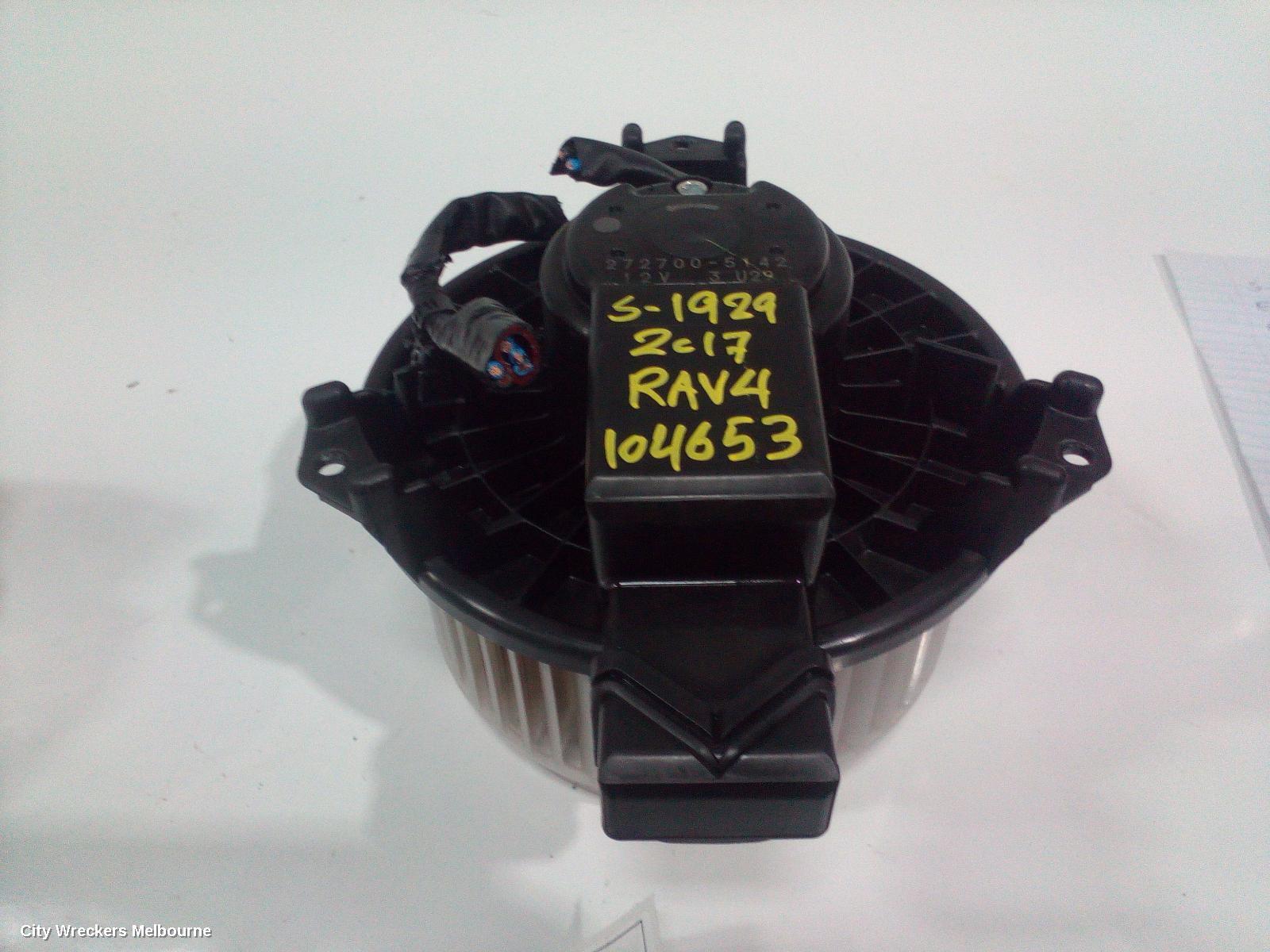 TOYOTA RAV4 2017 Heater Fan Motor