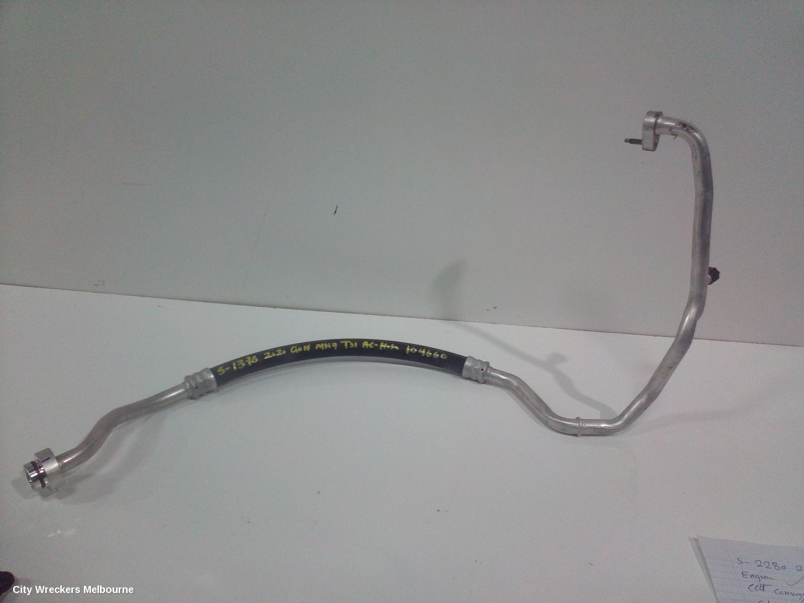 VOLKSWAGEN GOLF 2020 A/C Hoses