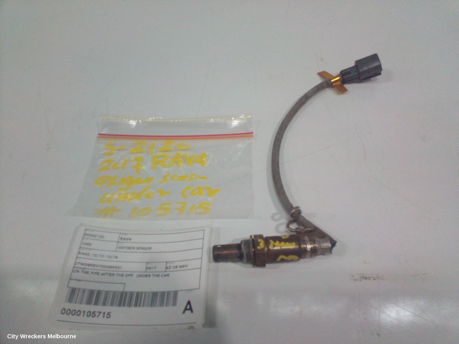 TOYOTA RAV4 2017 Oxygen Sensor