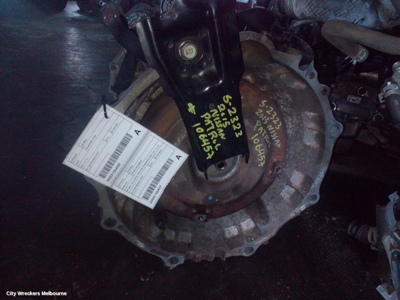 NISSAN PATROL 2015 Trans/Gearbox