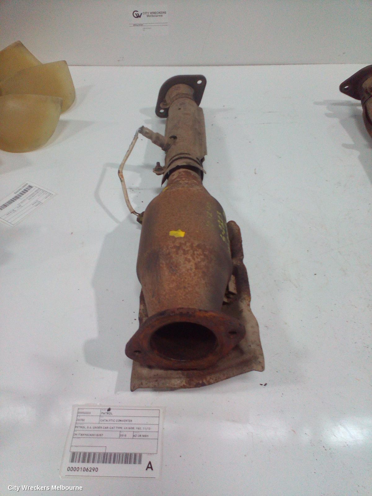 NISSAN PATROL 2015 Catalytic Converter