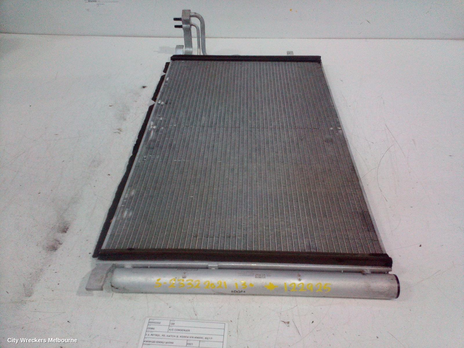 HYUNDAI I30 2021 A/C Condenser