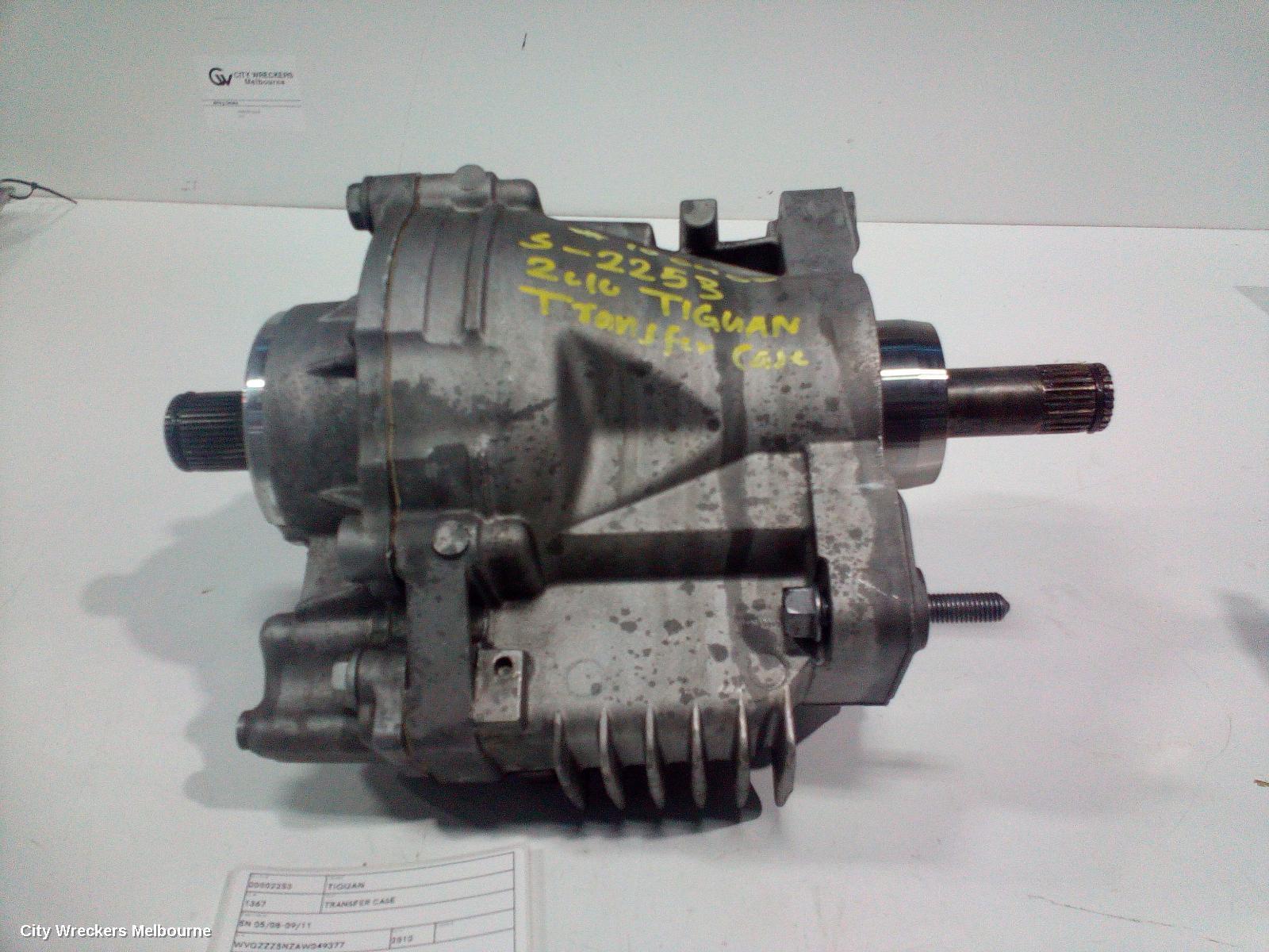 VOLKSWAGEN TIGUAN 2010 Transfer Case