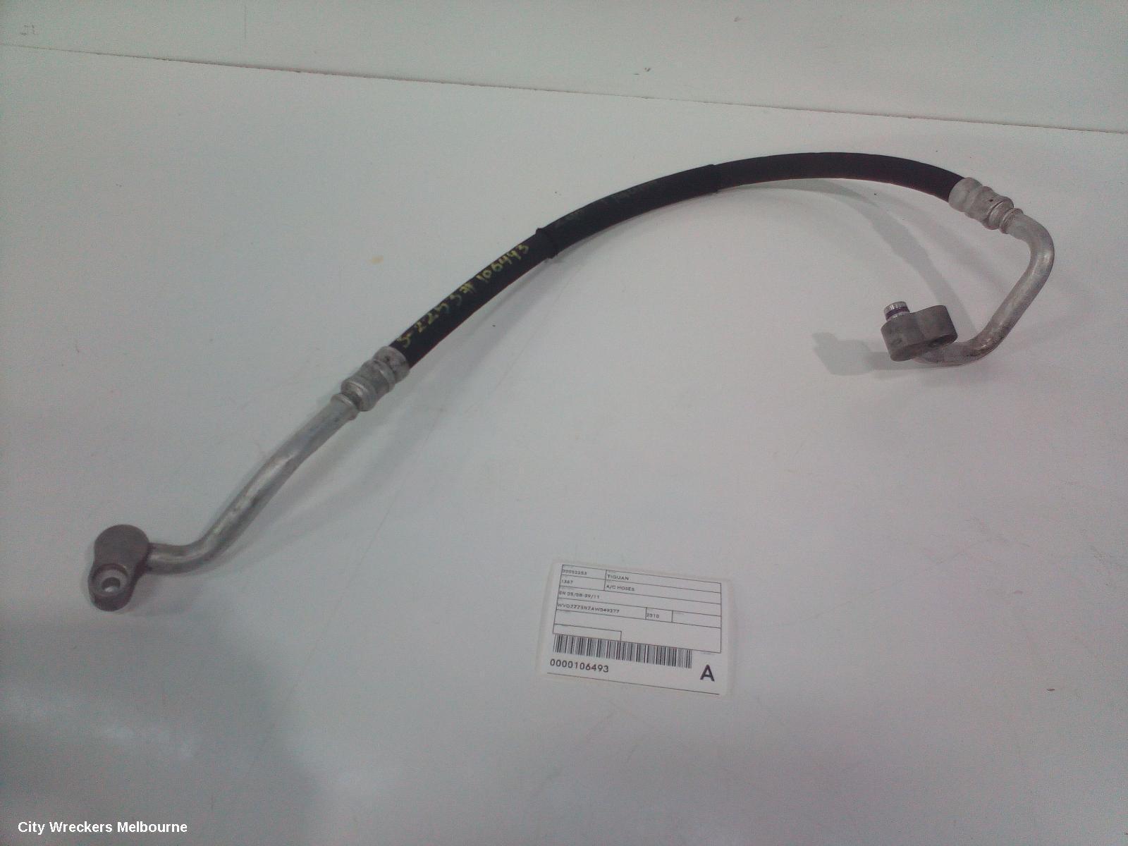 VOLKSWAGEN TIGUAN 2010 A/C Hoses