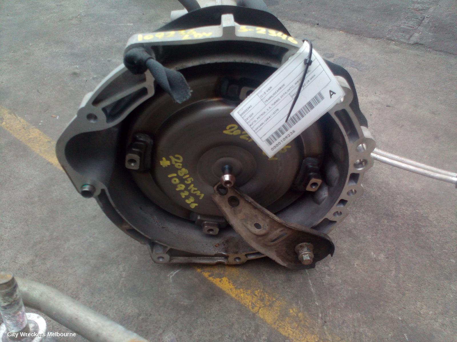 LDV G10 2021 Trans/Gearbox