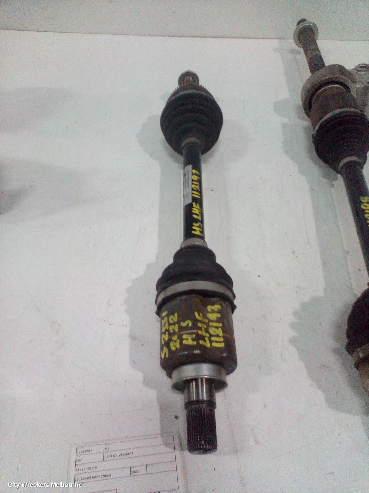 MG HS 2022 Left Driveshaft