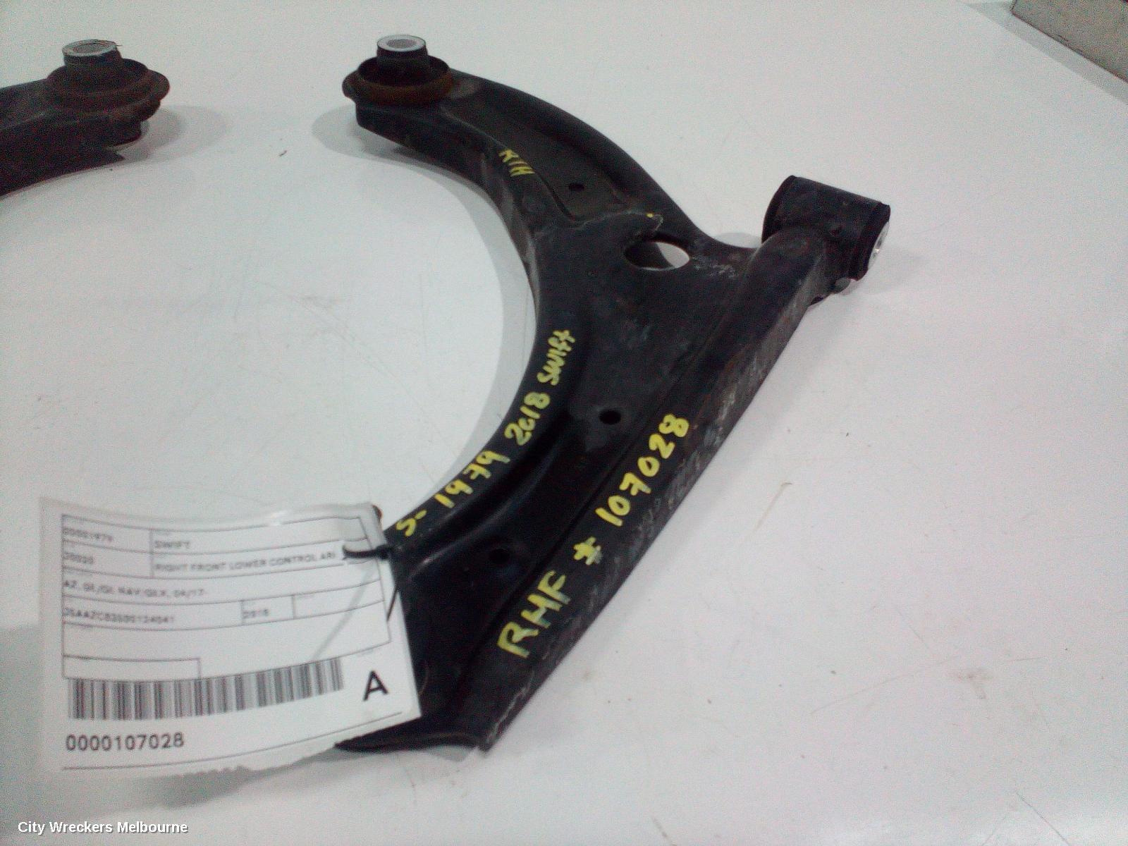 SUZUKI SWIFT 2018 Right Front Lower Control Arm