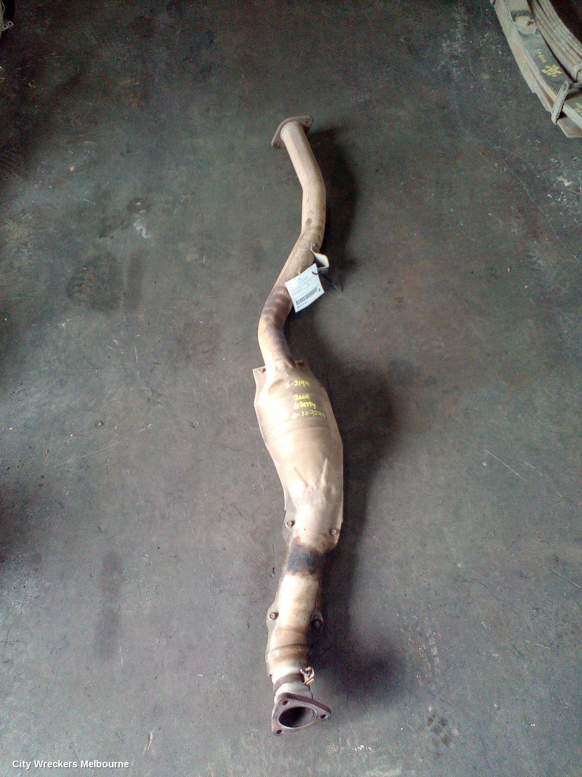 SUBARU LIBERTY 2009 Catalytic Converter