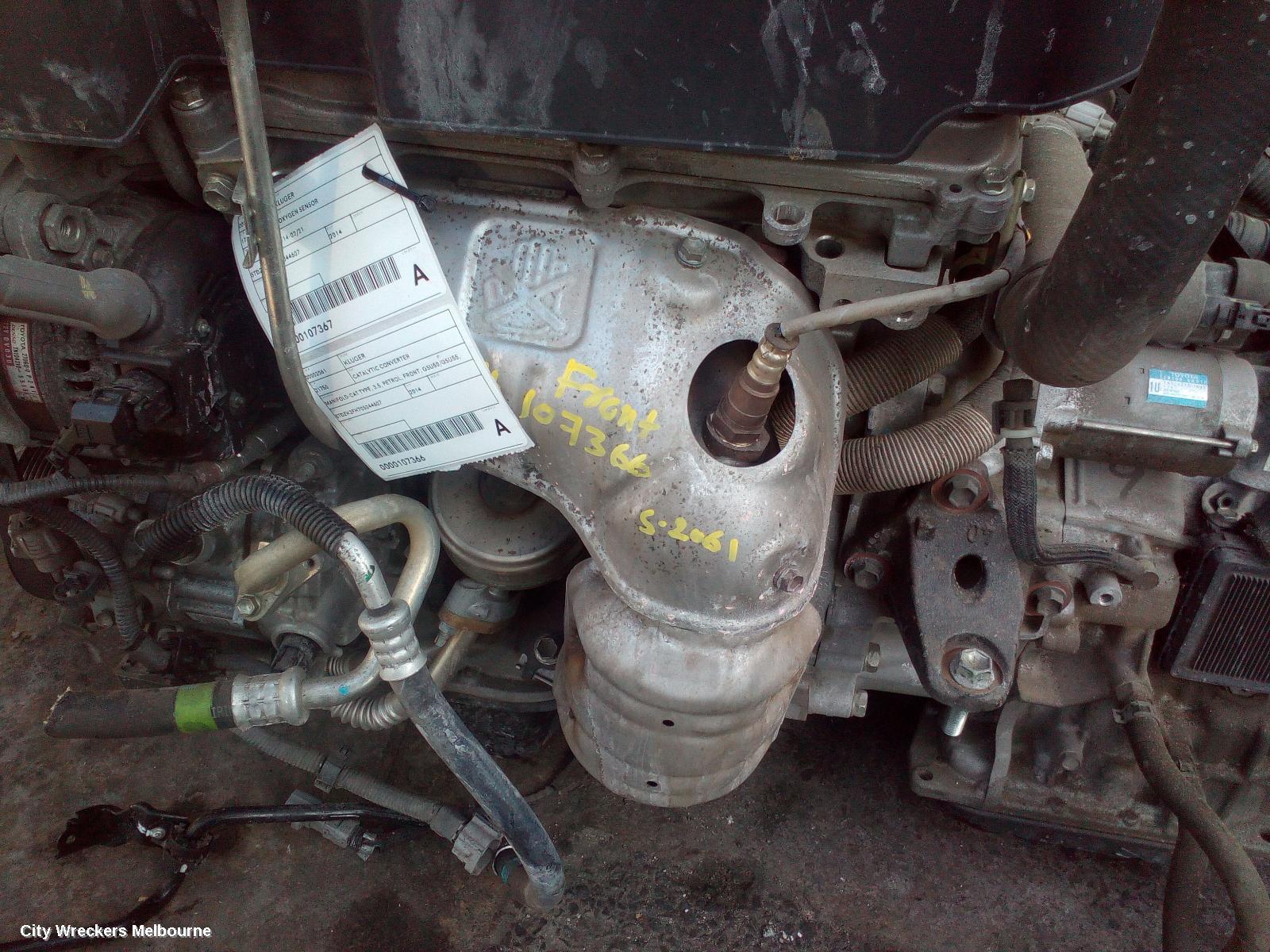 TOYOTA KLUGER 2014 Catalytic Converter