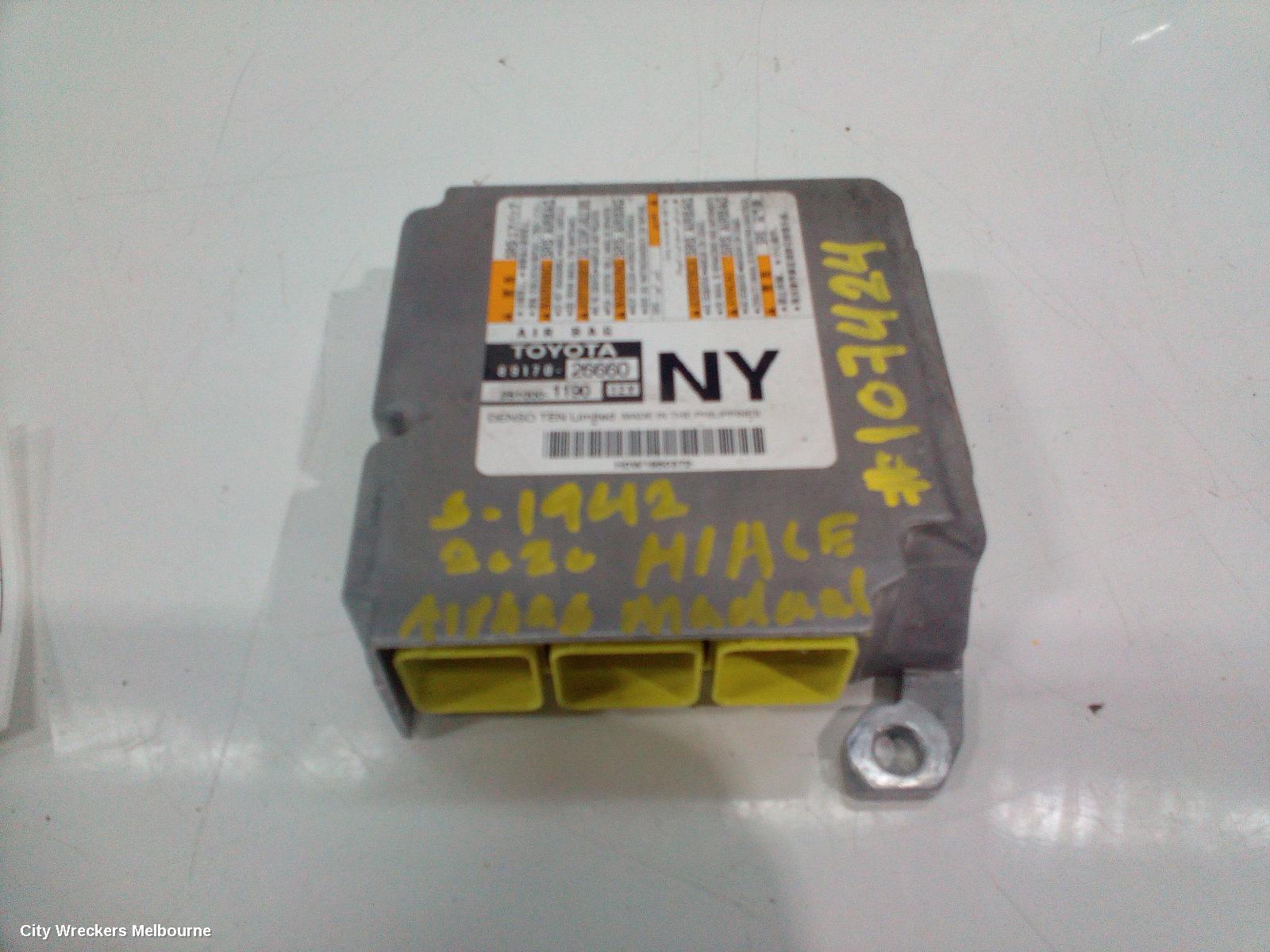 TOYOTA HIACE 2020 Airbag Module/Sensor