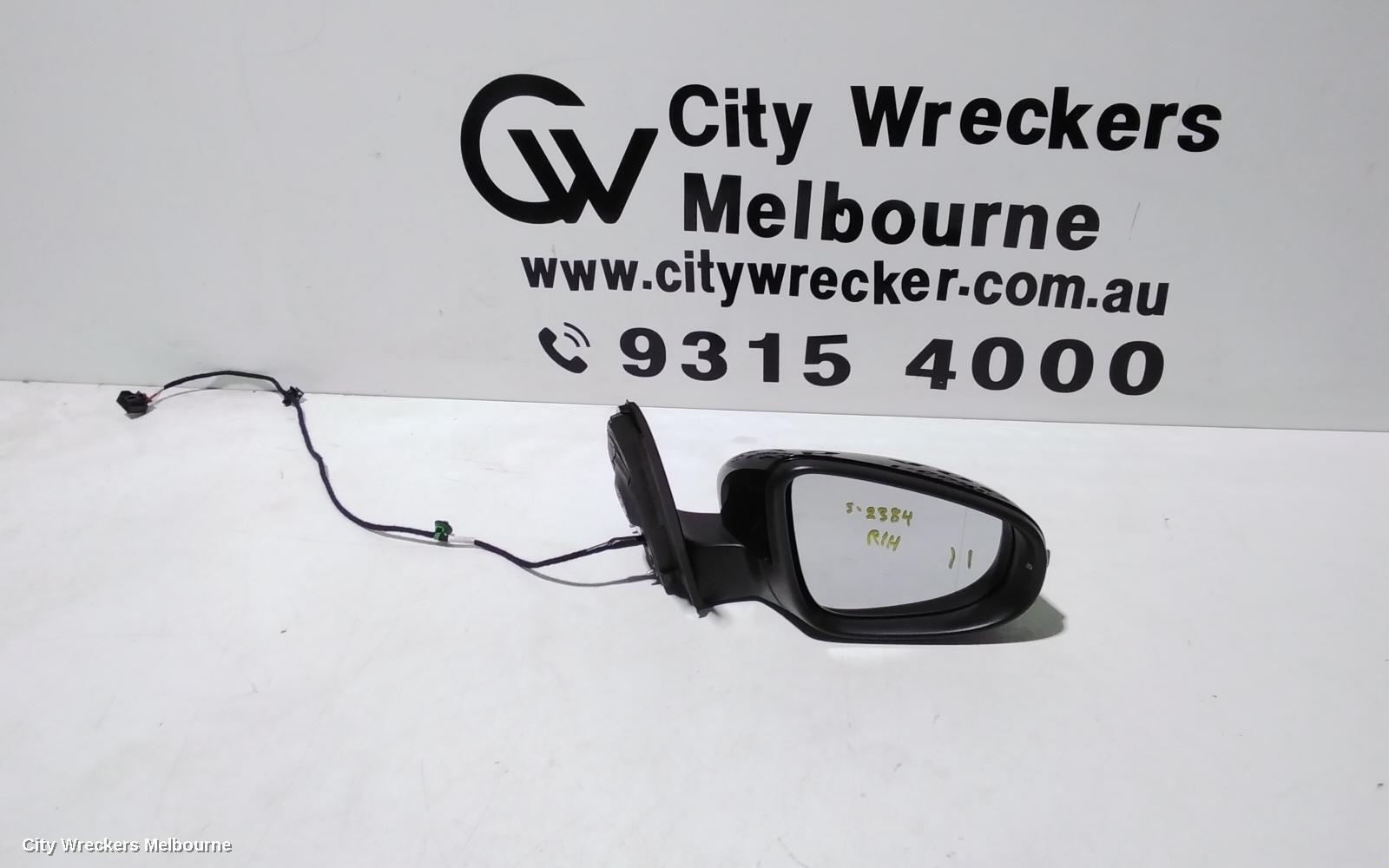 VOLKSWAGEN GOLF 2012 Right Door Mirror