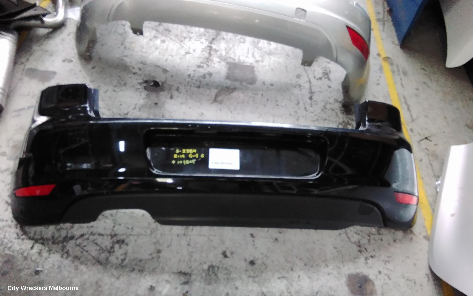 VOLKSWAGEN GOLF 2012 Rear Bumper