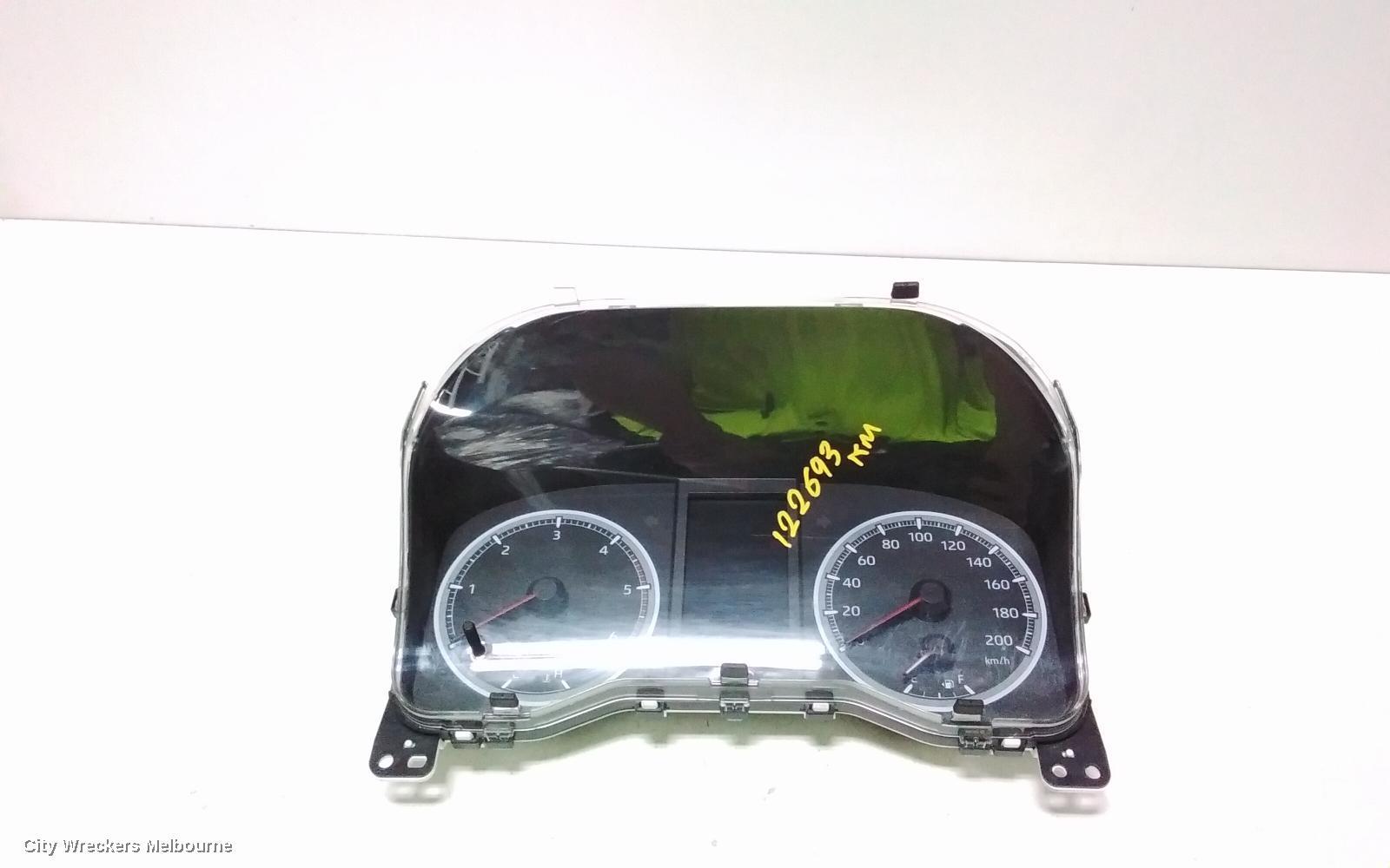 TOYOTA HIACE 2019 Instrument Cluster