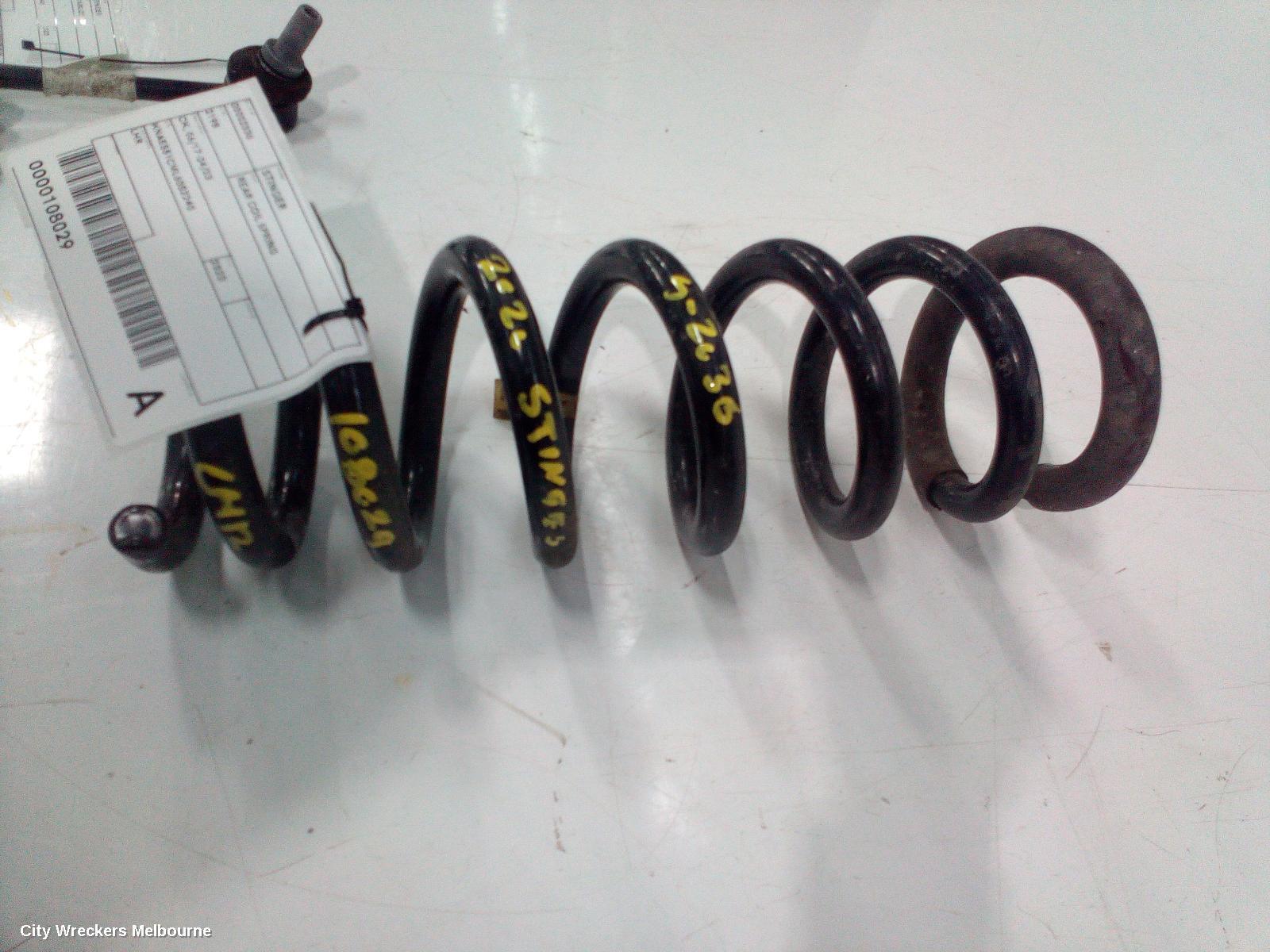 KIA STINGER 2020 Rear Coil Spring