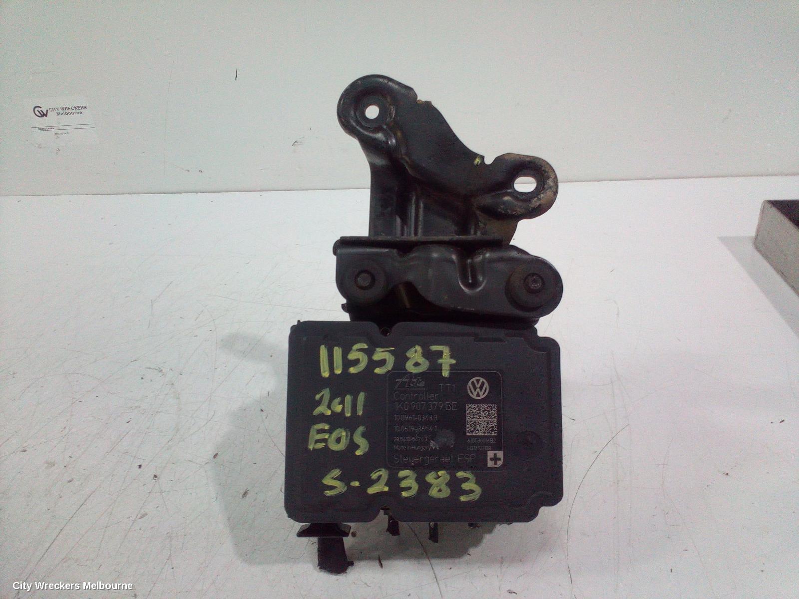 VOLKSWAGEN EOS 2011 Abs Pump/Modulator