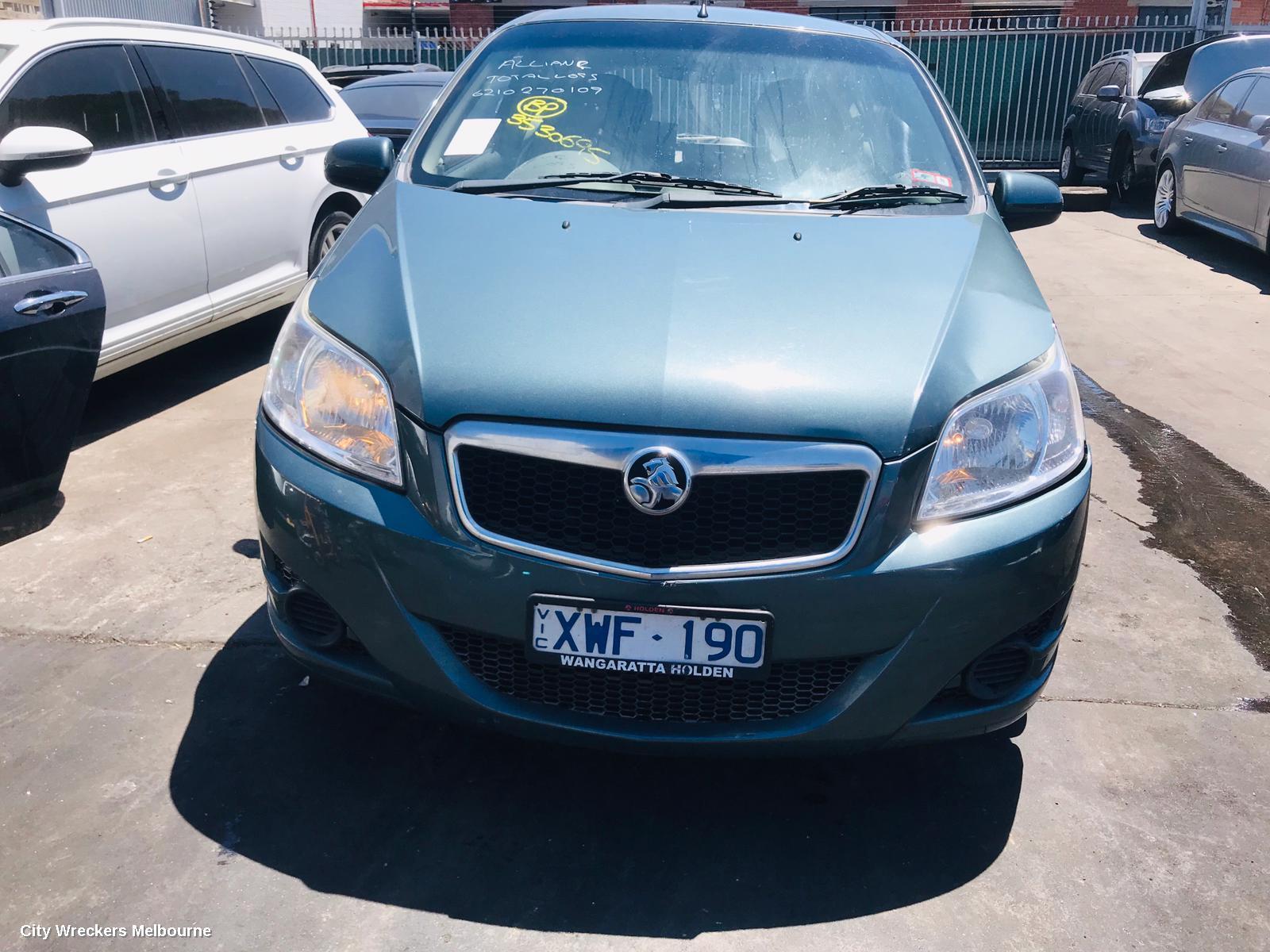 HOLDEN BARINA 2010 Left Driveshaft