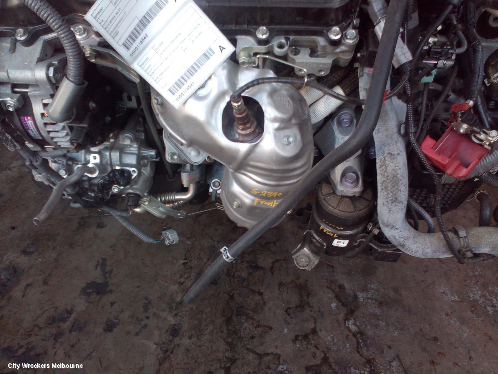 TOYOTA KLUGER 2021 Catalytic Converter