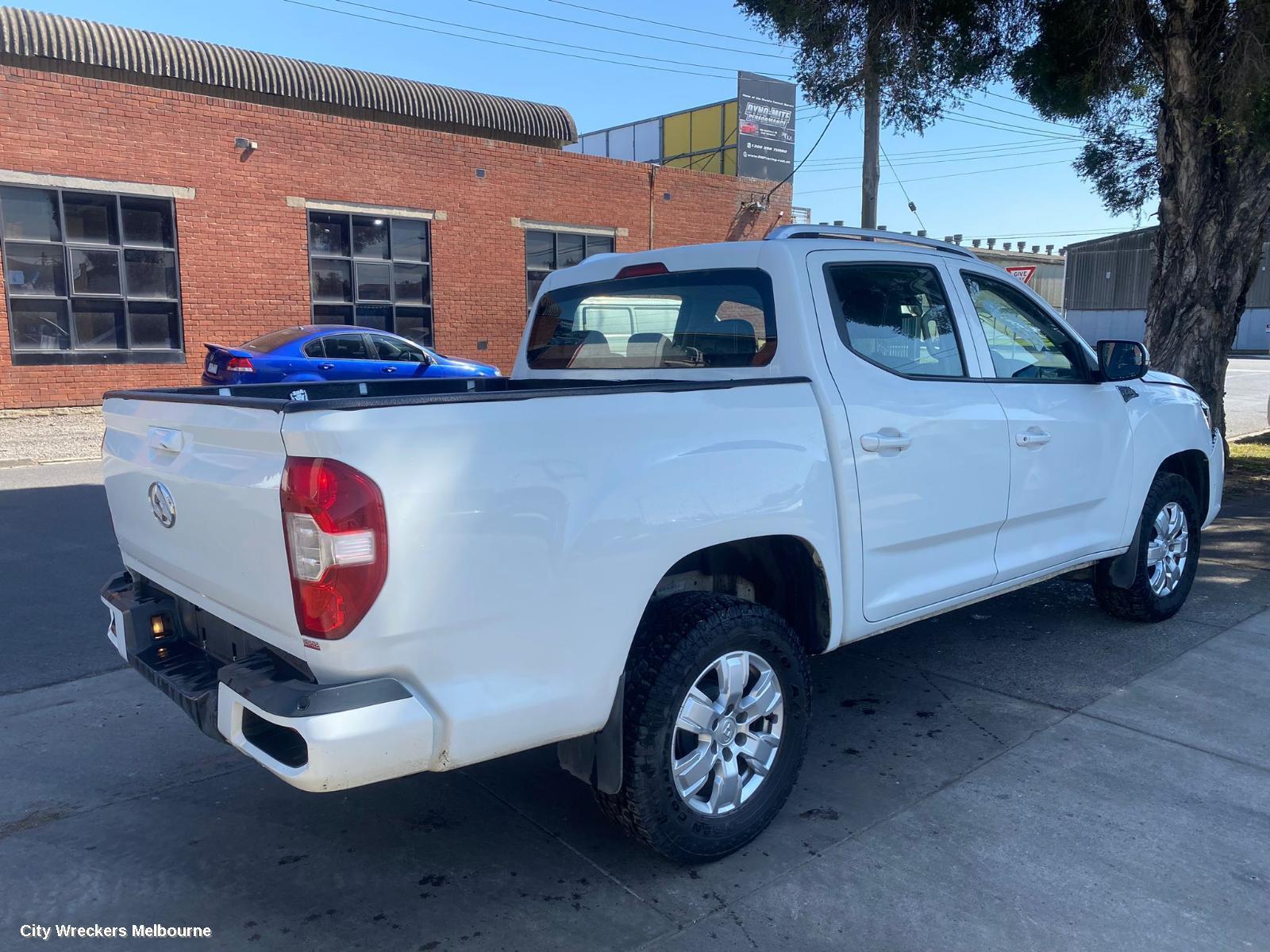 LDV T60 2018 Bootlid/Tailgate