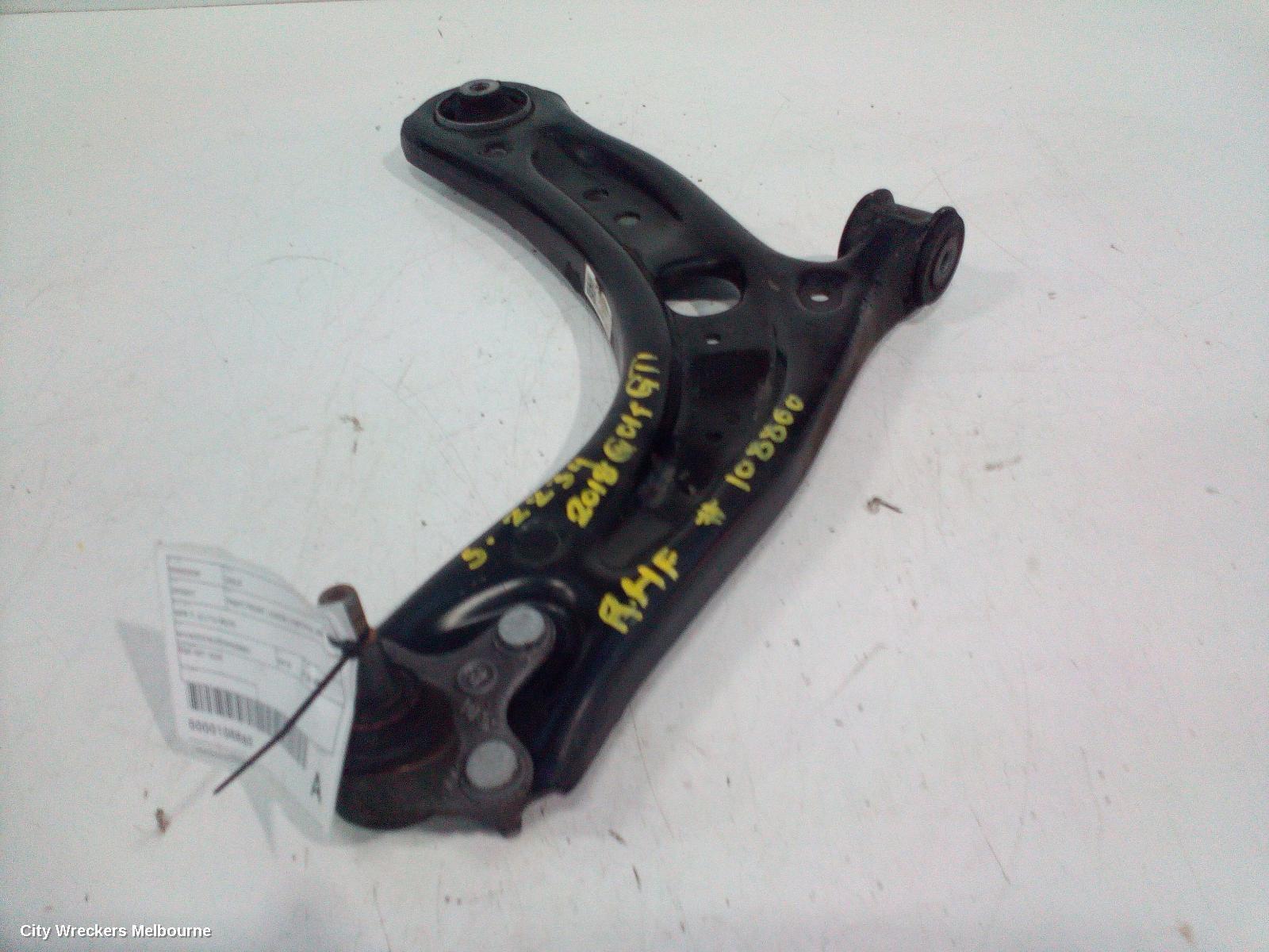 VOLKSWAGEN GOLF 2018 Right Front Lower Control Arm