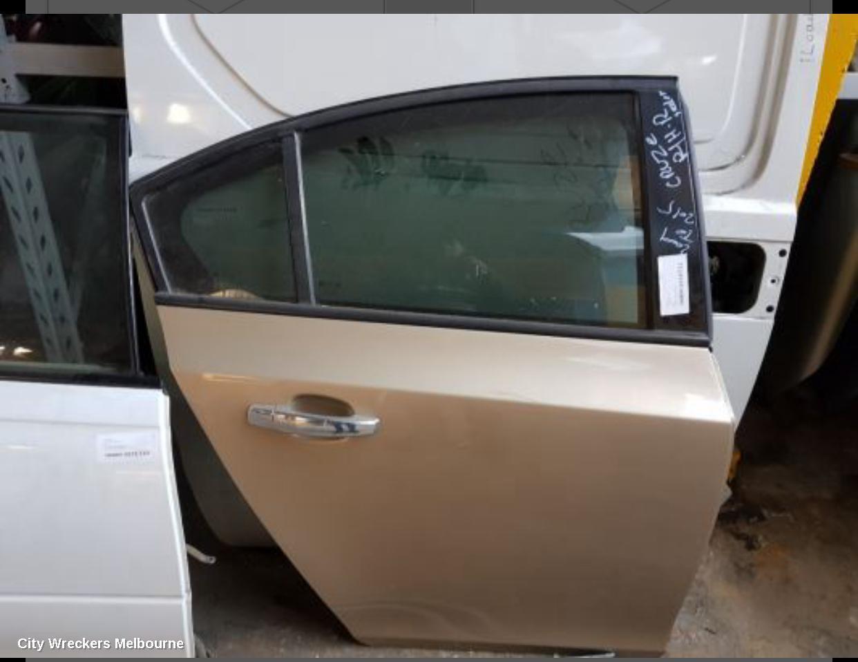 HOLDEN CRUZE 2015 RIGHT_REAR_DOOR_SLIDING