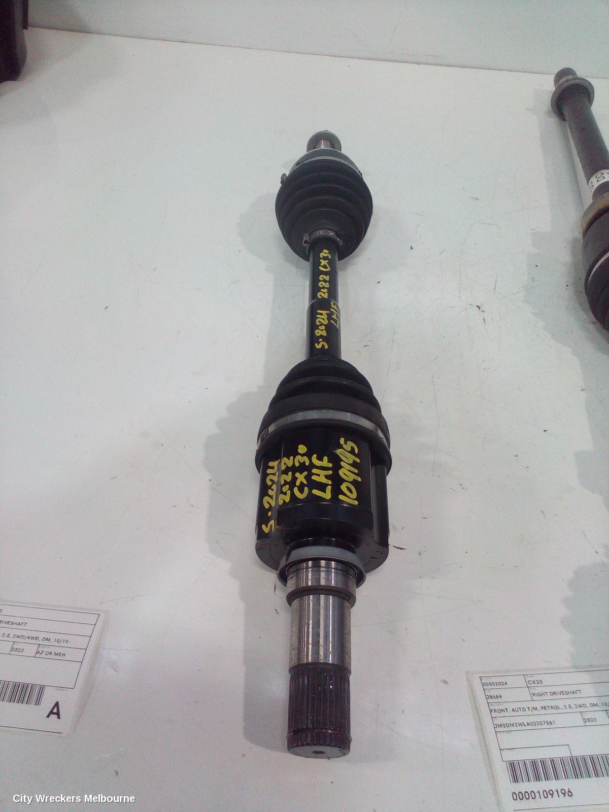 MAZDA CX30 2022 Left Driveshaft