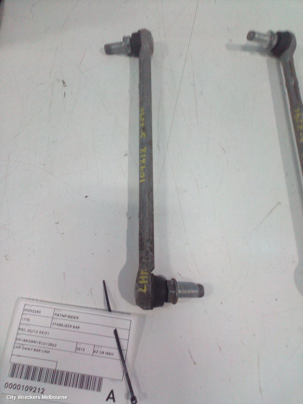 NISSAN PATHFINDER 2013 Stabiliser Bar