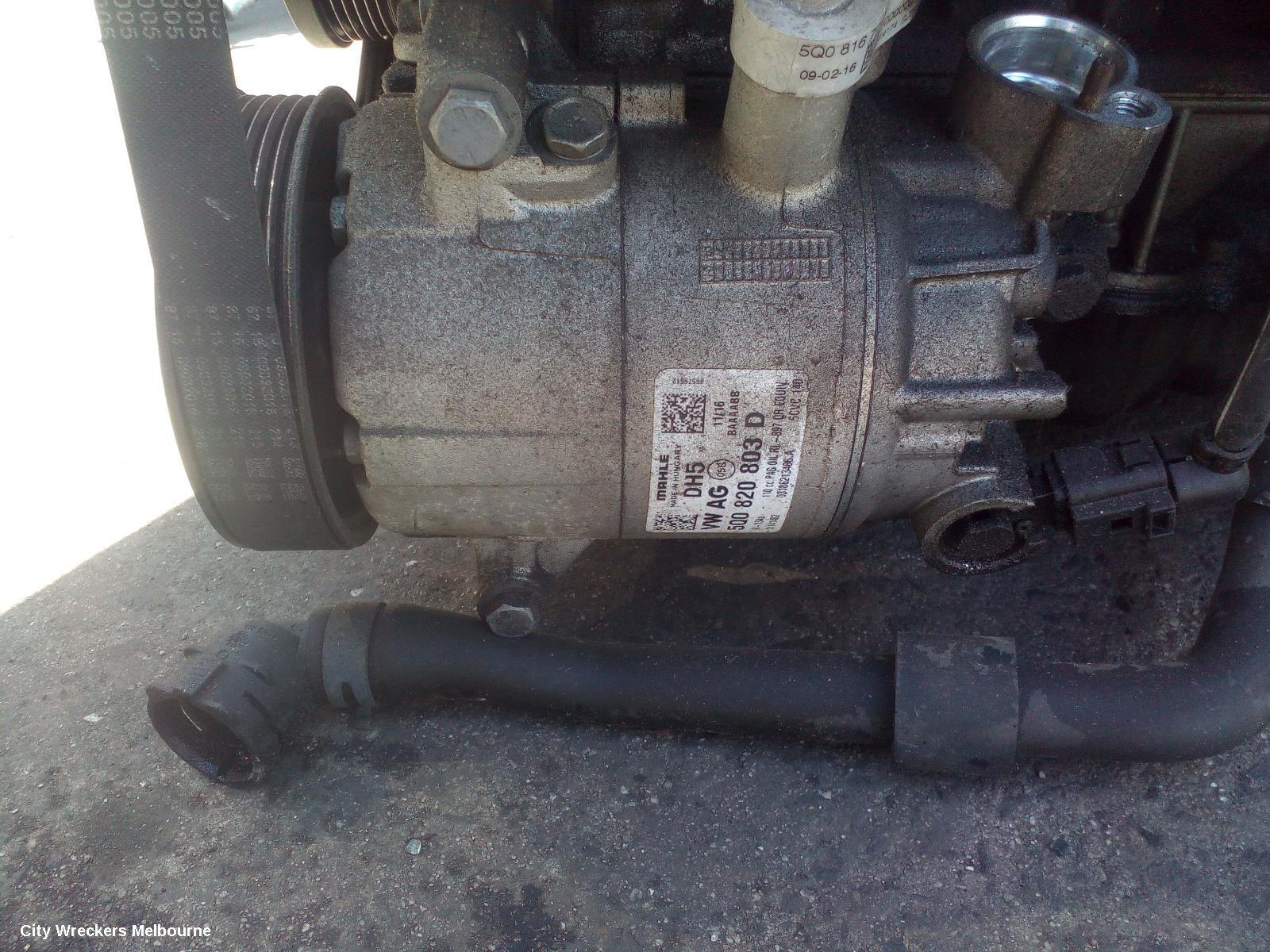 VOLKSWAGEN GOLF 2016 A/C Compressor