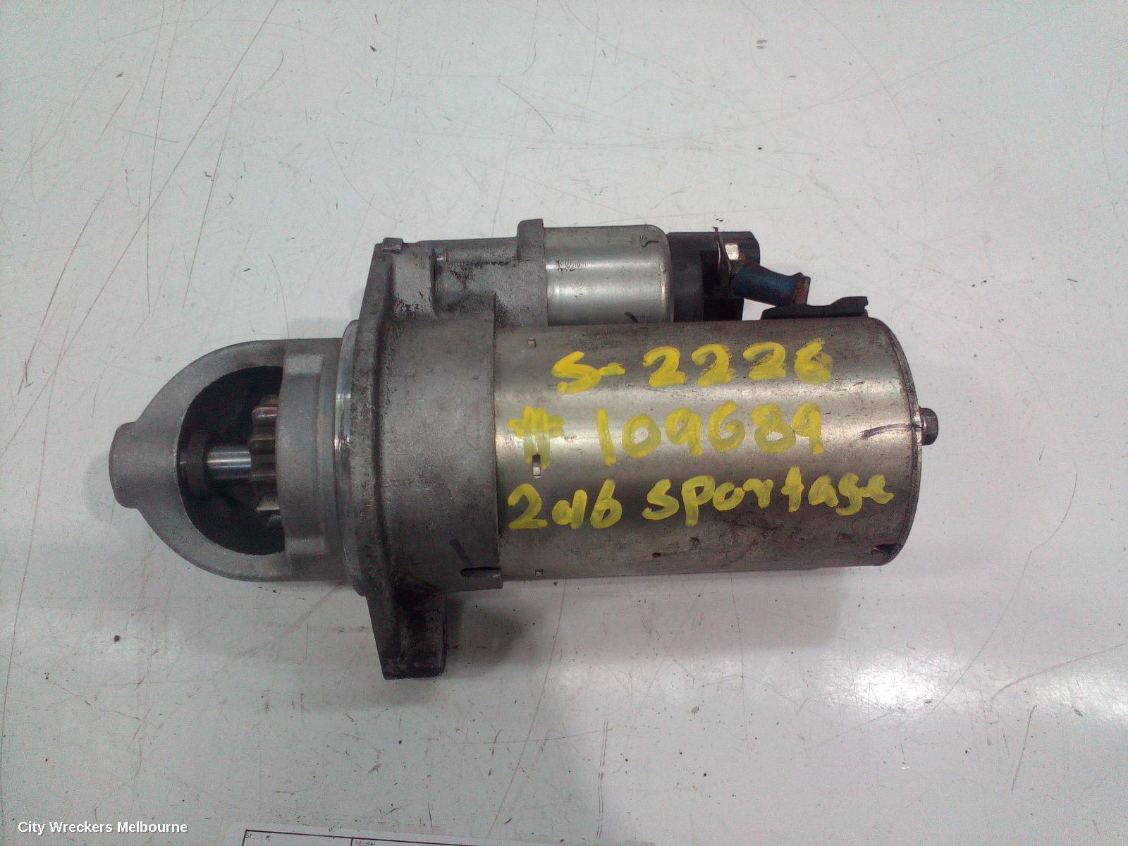 KIA SPORTAGE 2012 Starter