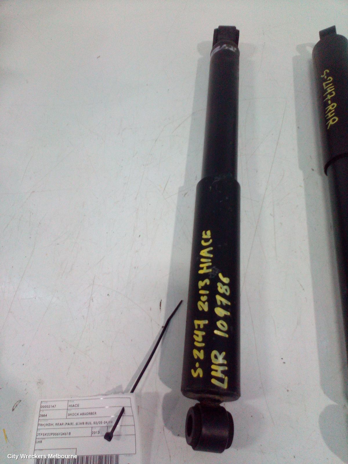 TOYOTA HIACE 2013 Shock Absorber