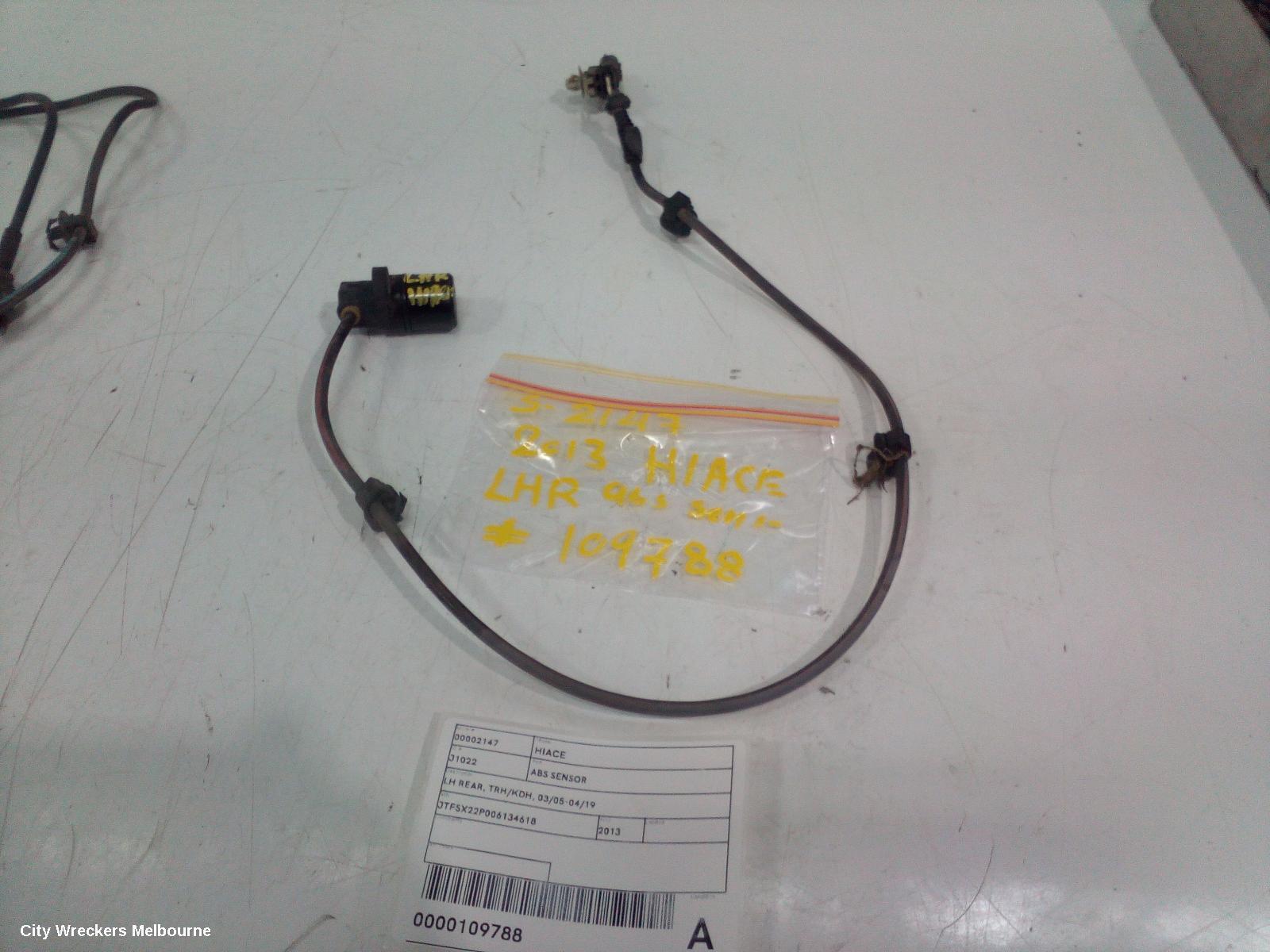 TOYOTA HIACE 2013 Abs Sensor