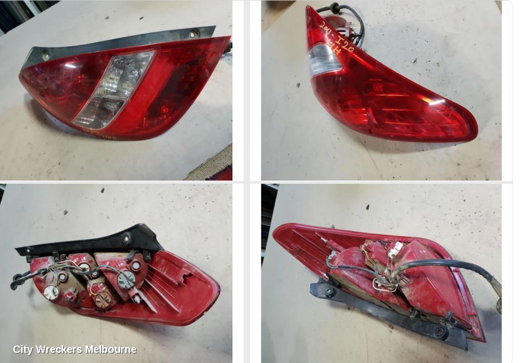 HYUNDAI I20 2010 Left Taillight