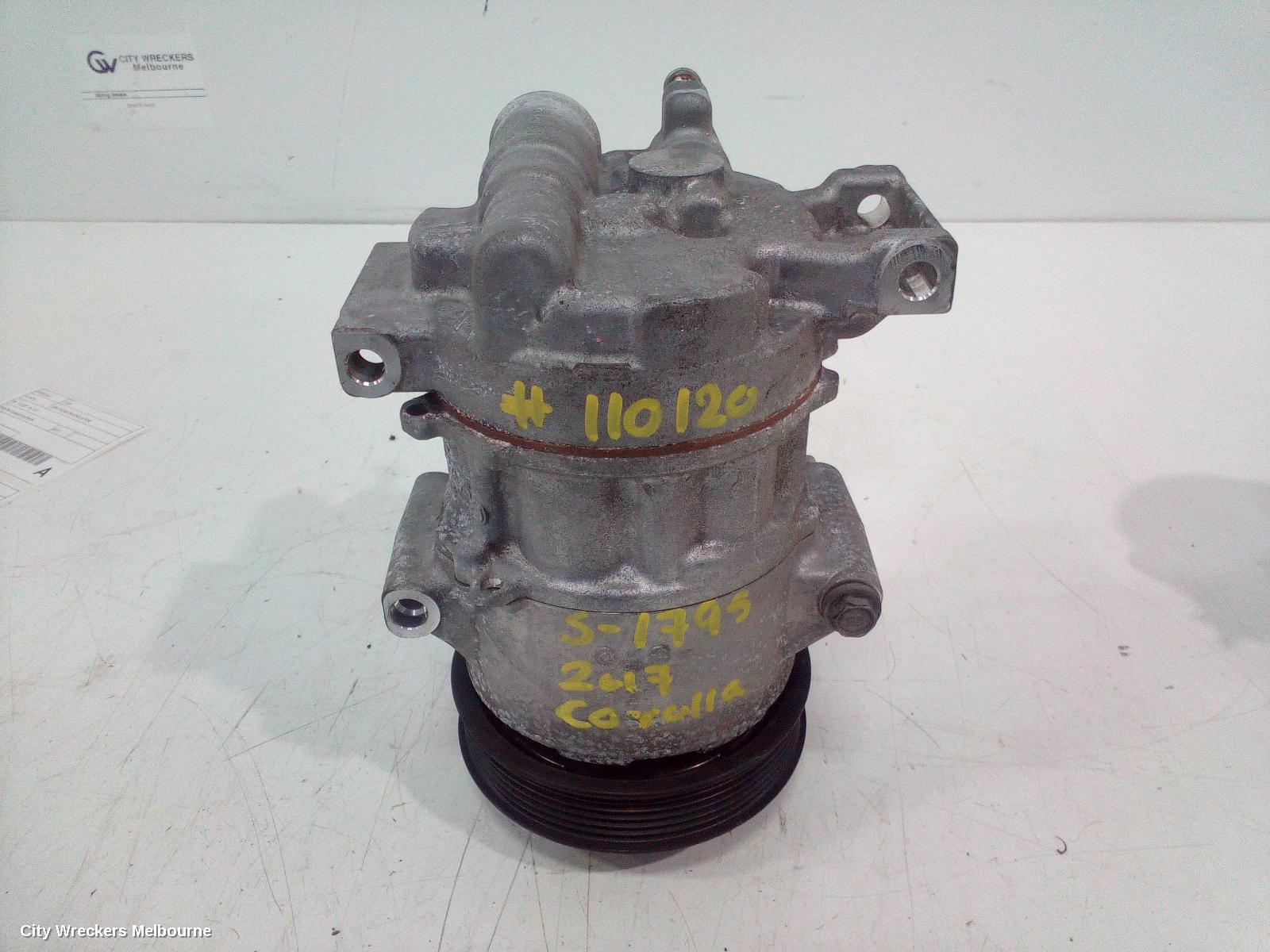 TOYOTA COROLLA 2017 A/C Compressor