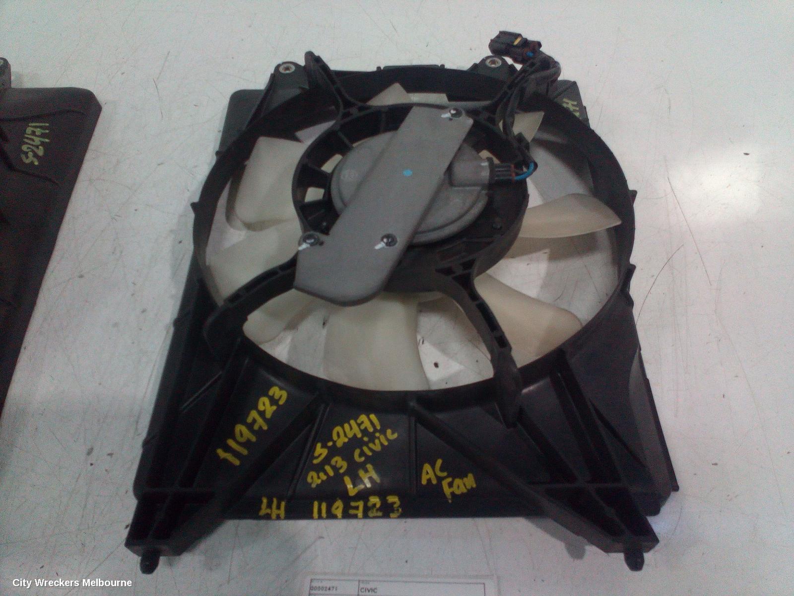 HONDA CIVIC 2013 Fan