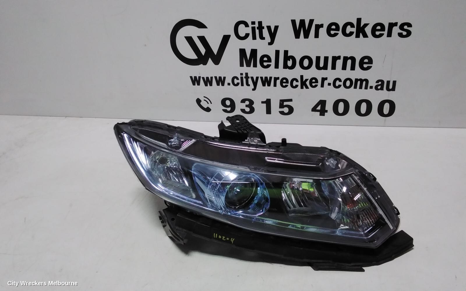 HONDA CIVIC 2012 Right Headlamp