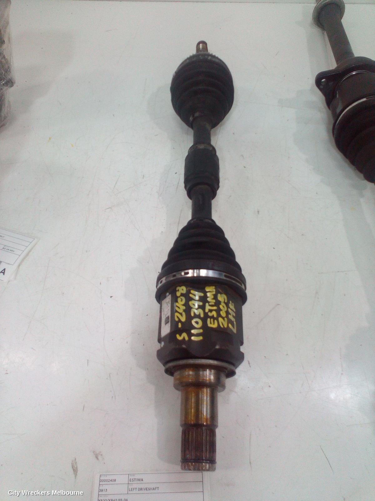 TOYOTA ESTIMA 2005 Left Driveshaft