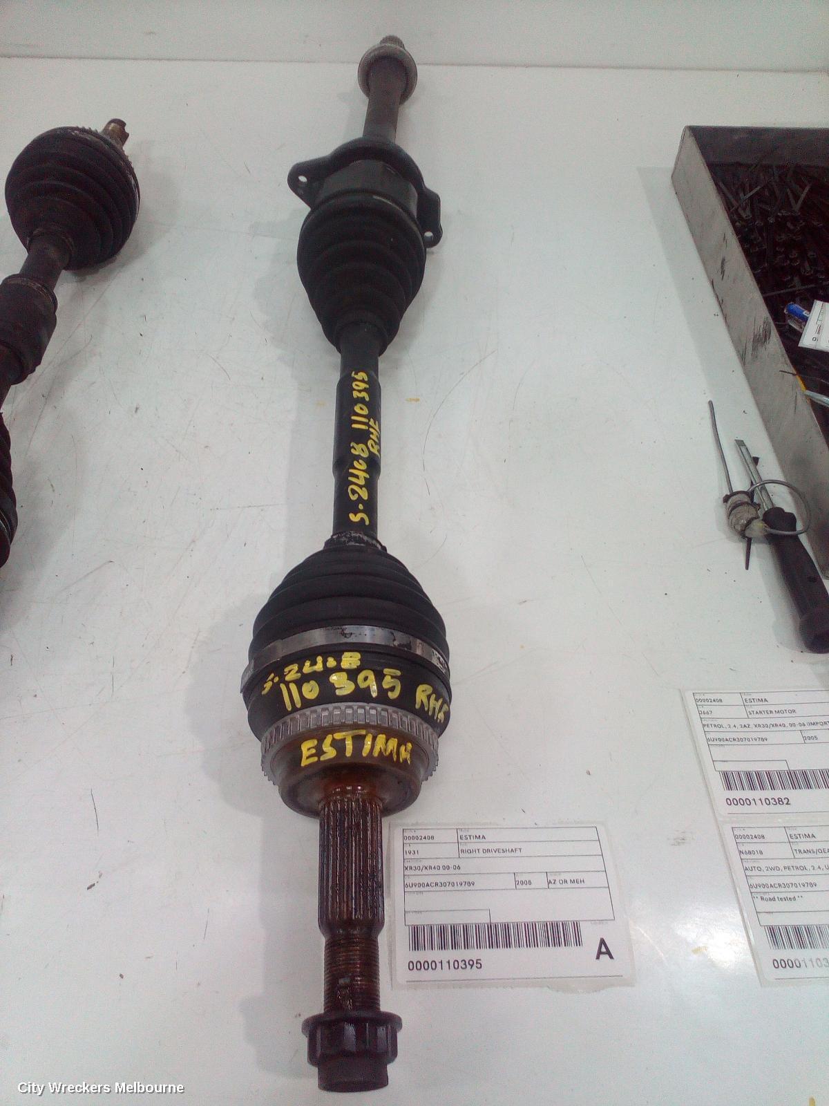 TOYOTA ESTIMA 2005 Right Driveshaft