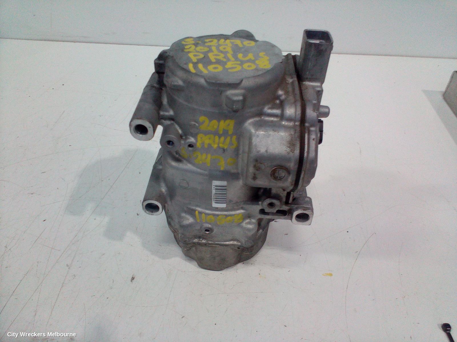 TOYOTA PRIUS 2019 A/C Compressor