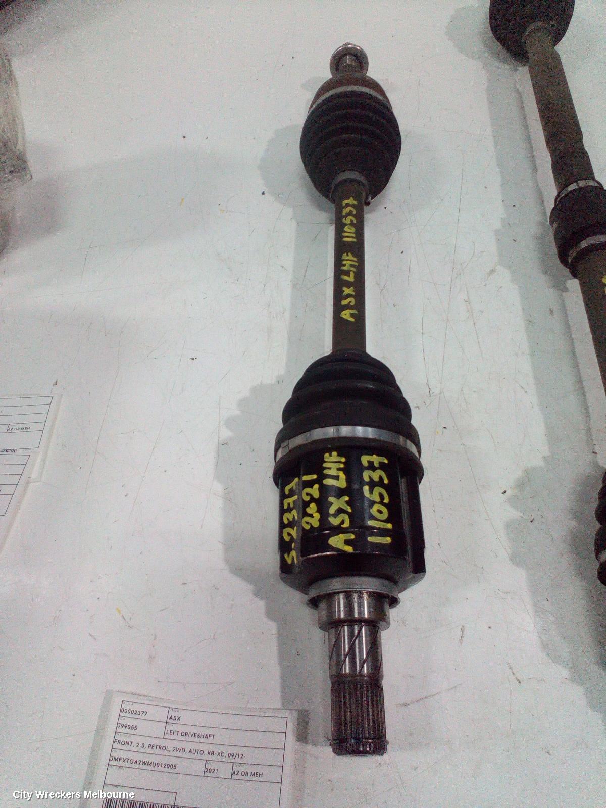 MITSUBISHI ASX 2021 Left Driveshaft