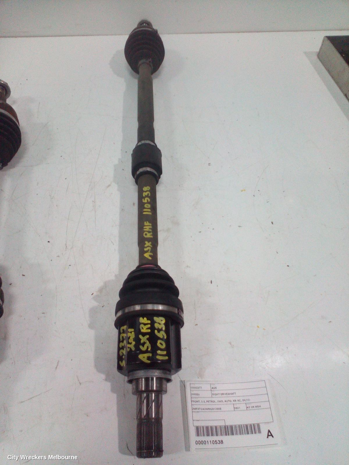 MITSUBISHI ASX 2021 Right Driveshaft