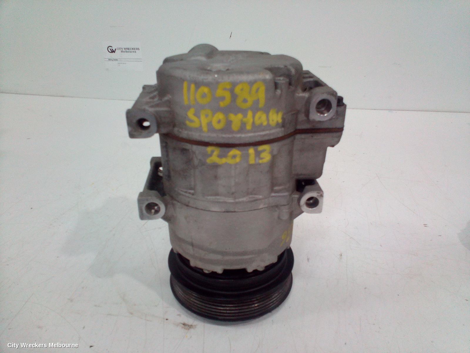 KIA SPORTAGE 2013 A/C Compressor